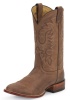 Nocona MD2736 Men's Legacy Rancher Boot with Coyote Vintage Cow Foot and a Punchy Square Toe Punchy Square Toe Round Toe