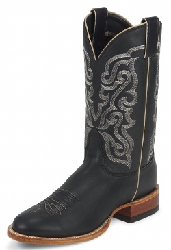 Nocona MD2737 Men's Legacy Rancher Boot with Black Legacy Calf Foot and a Punchy Square Toe Punchy Square Toe Round Toe