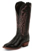 Nocona MD3005 Men's Bull Shoulder Western Boot with Black Bullhide Foot and a Round Toe