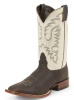 Nocona MD3016 Men's Bull Shoulder Rancher Boot with Walnut Cheyenne Bullhide Foot and a Wide Square Toe