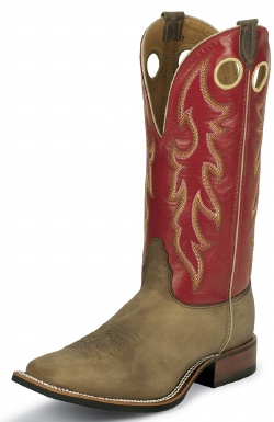 Nocona MD4053 Men's Legacy Fine Line Rancher Boot with Tan Ponteggio Foot and a Wide Square Toe