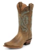 Nocona NL5009 Ladies Fashion Western Boot with Tan Old West Cow Foot and a Narrow Medium Snip Toe