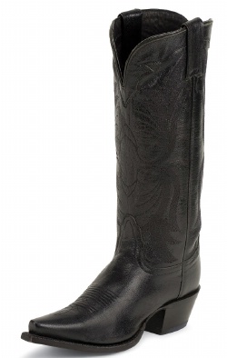 Nocona NL5304 Ladies Fashion Western Boot with Black Molino Goat Foot and a Narrow Medium Snip Toe