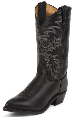 Tony Lama 7920 Men's Americana Collection Western Boot with Black Stallion Leather Foot and a Narrow Round Toe
