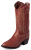 Tony Lama CZ812 Men's Exotic Collection Western Boot with Peanut Brittle Teju Lizard Leather Foot and a Medium Round Toe
