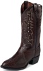 Tony Lama CZ813 Men's Exotic Collection Western Boot with Chocolate Teju Lizard Leather Foot and a Medium Round Toe