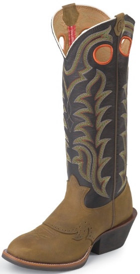 round toe buckaroo boots