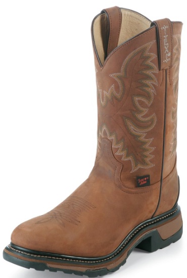 comfortable western work boots