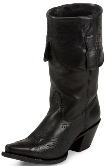 tony lama women's black boots