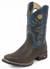 Tony Lama XT6017 Men's TLX Performance Collection Work Boot with Chocolate Bulldog Shoulder Leather Foot and a Double Stitched Medium Wide Square Toe