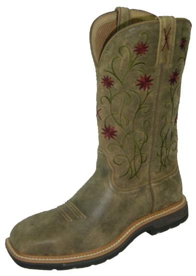 ladies pull on work boots